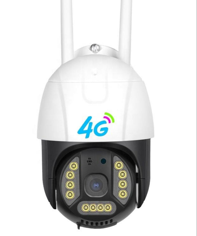 SicherGeeks Fortress 4G™ – 360° Outdoor 4G SIM Security Camera