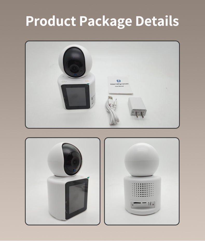SicherGeeks Baby Monitor Pro™ 360° HD WiFi Camera with Night Vision & Two-Way Audio