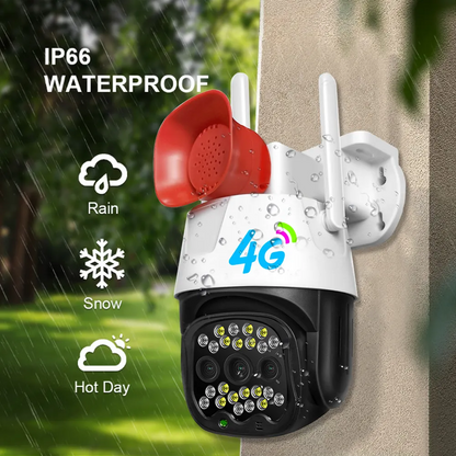 SicherGeeks Aegis 4G™ – Outdoor Security Camera