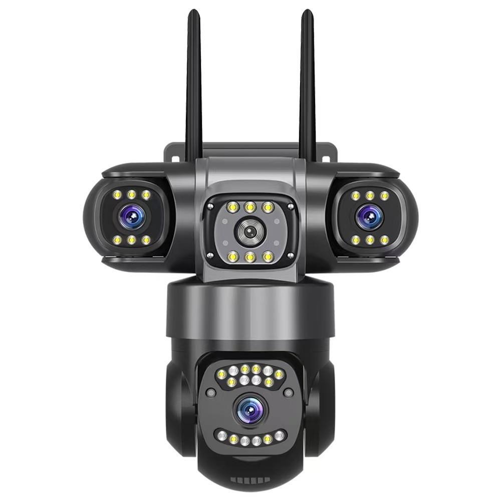 SicherGeeks Sentinel 4™ – 4 Lens 360° Outdoor WiFi Security Camera