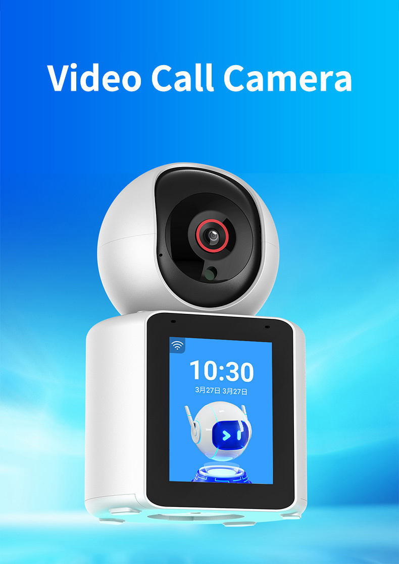 SicherGeeks Baby Monitor Pro™ 360° HD WiFi Camera with Night Vision & Two-Way Audio