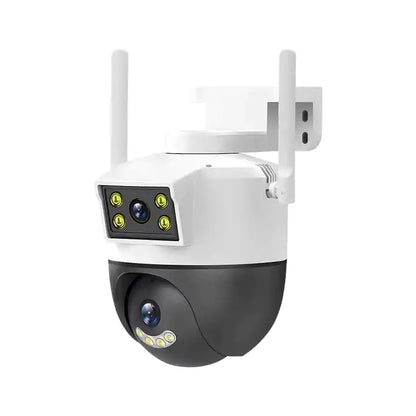 كاميرا مراقبة خارجية مزدوجة العدسة PTZ 360° 4G / Wifi